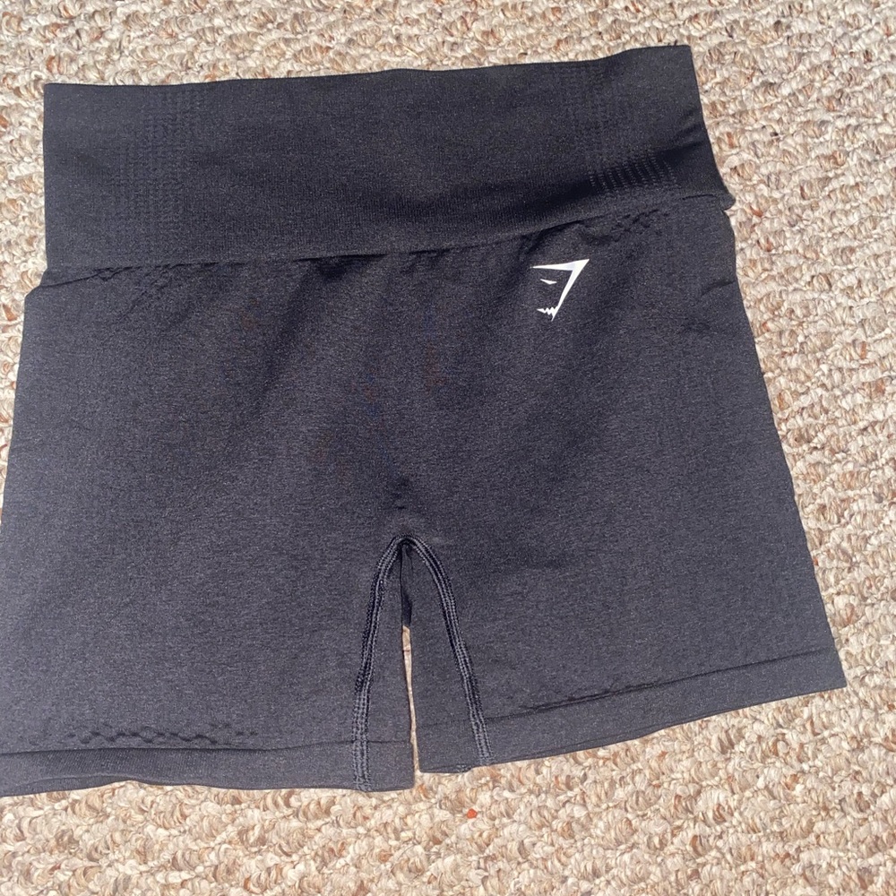 Gymshark black vital seamless shorts